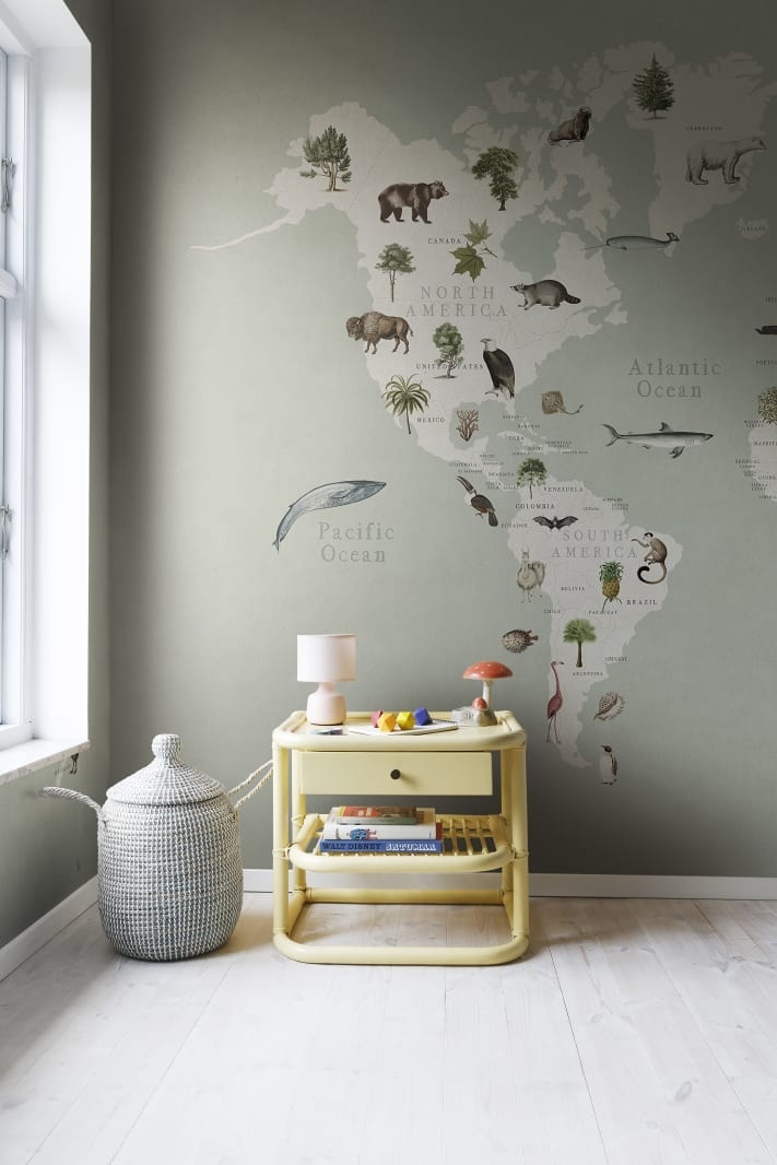 Fototapet, Animal World, Mint, Rebel Walls - 3