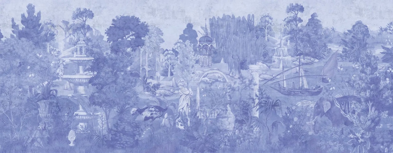 Fototapet Arcadia Blue - personalizat, VLAdiLA - 2