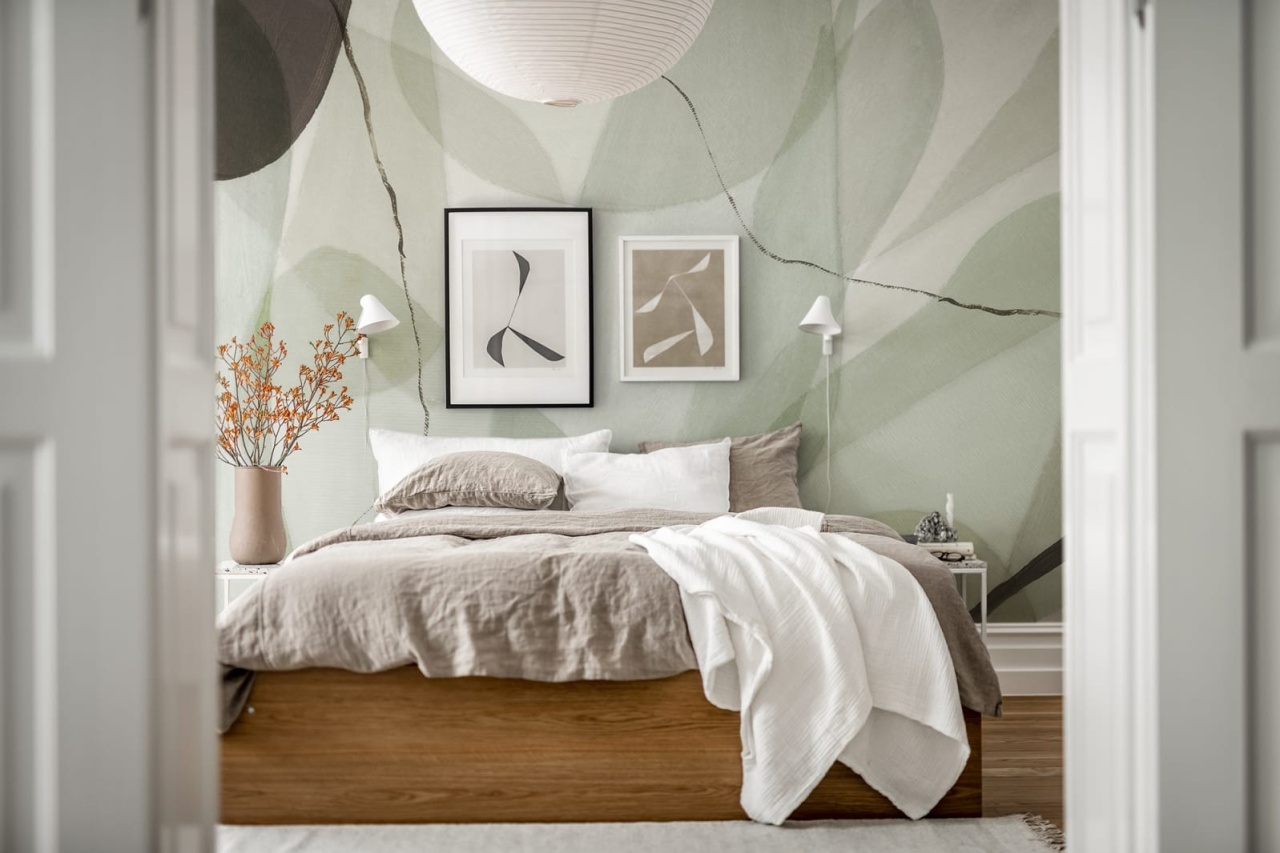 Fototapet, Asana, Green, Rebel Walls