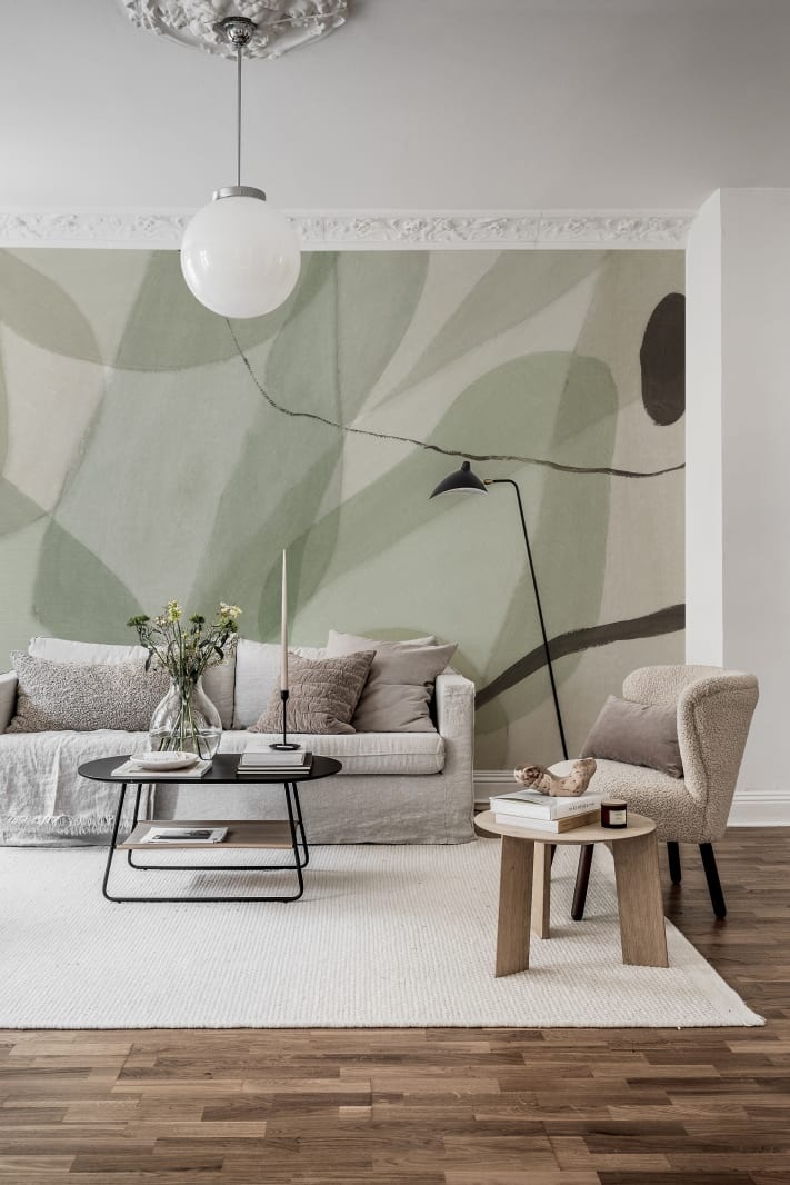 Fototapet, Asana, Green, Rebel Walls - 5