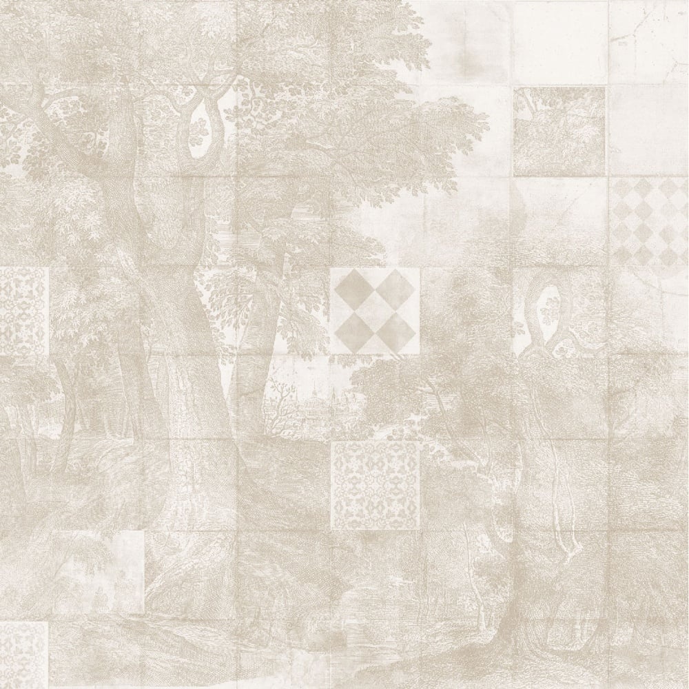 Fototapet Azure Grove, Cream - personalizat, VLAdiLA - 5