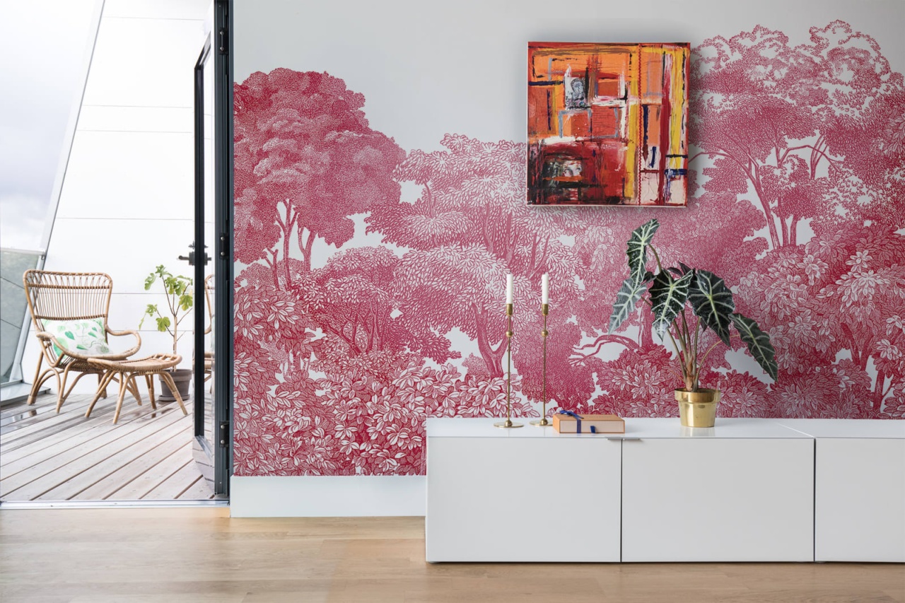 Fototapet, Bellewood, Crimson Toile, Rebel Walls