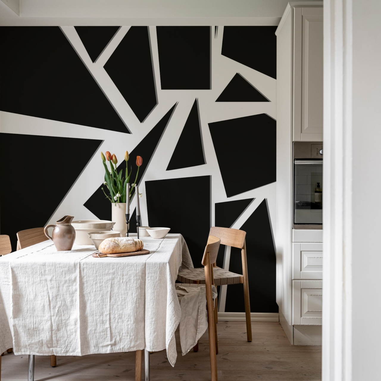 Fototapet, Bold Mosaic, Graphite, Rebel Walls - 3