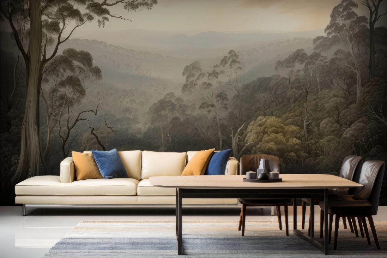 Fototapet Botanic Bosquet Kreda Rêve BK100 — imaginea 2