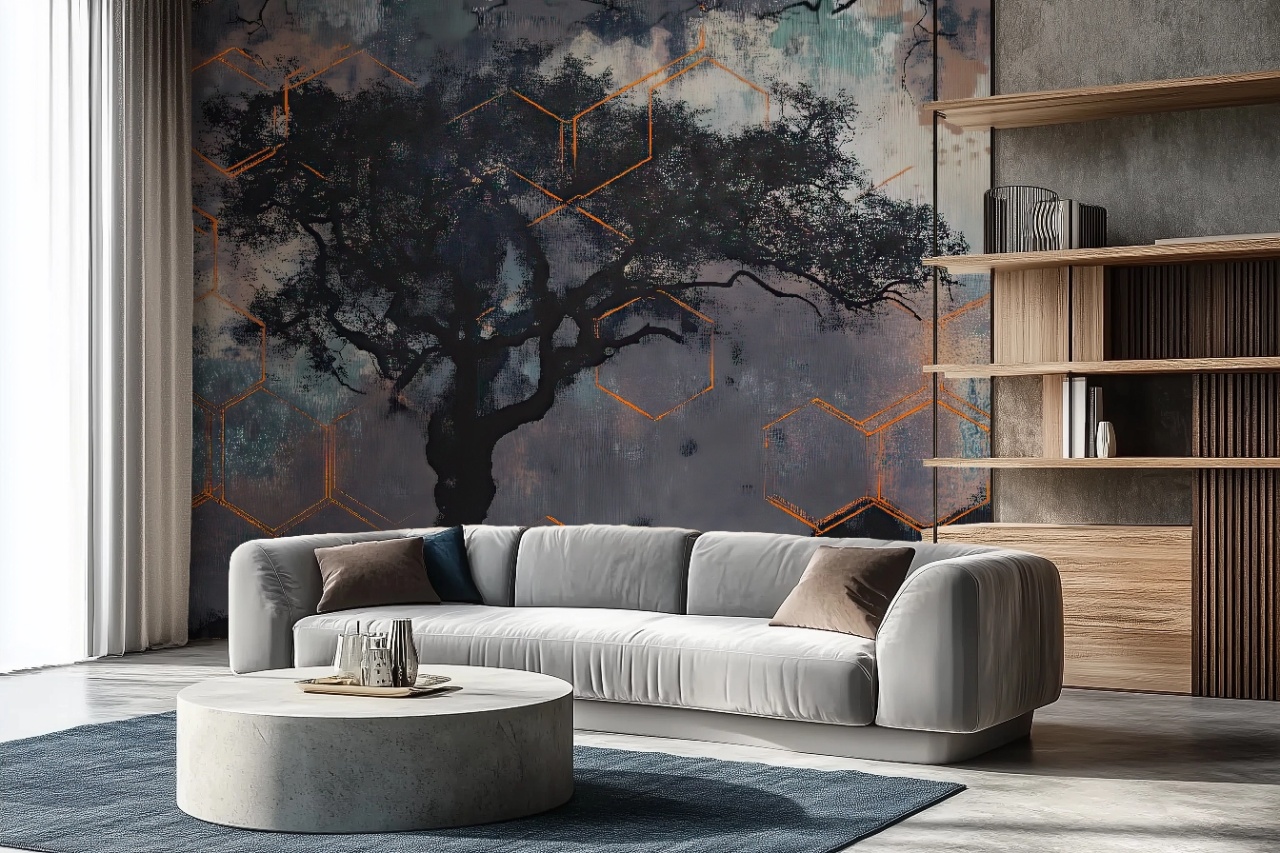 Fototapet Botanic Continent Mystique Acacia Rêve CMA203 — imaginea 2