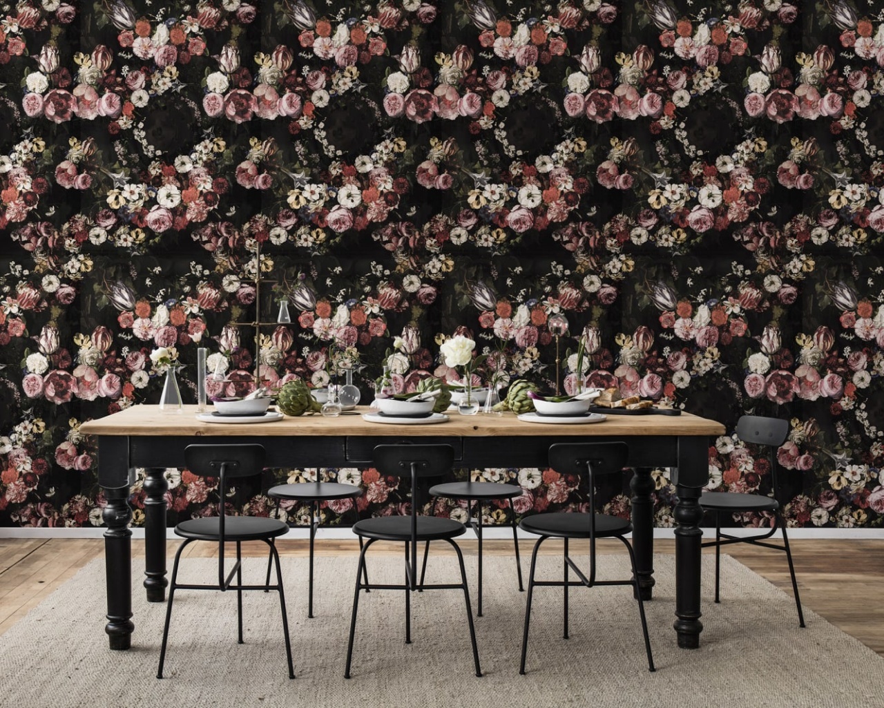 Fototapet, Briar Roses, Rebel Walls - 4