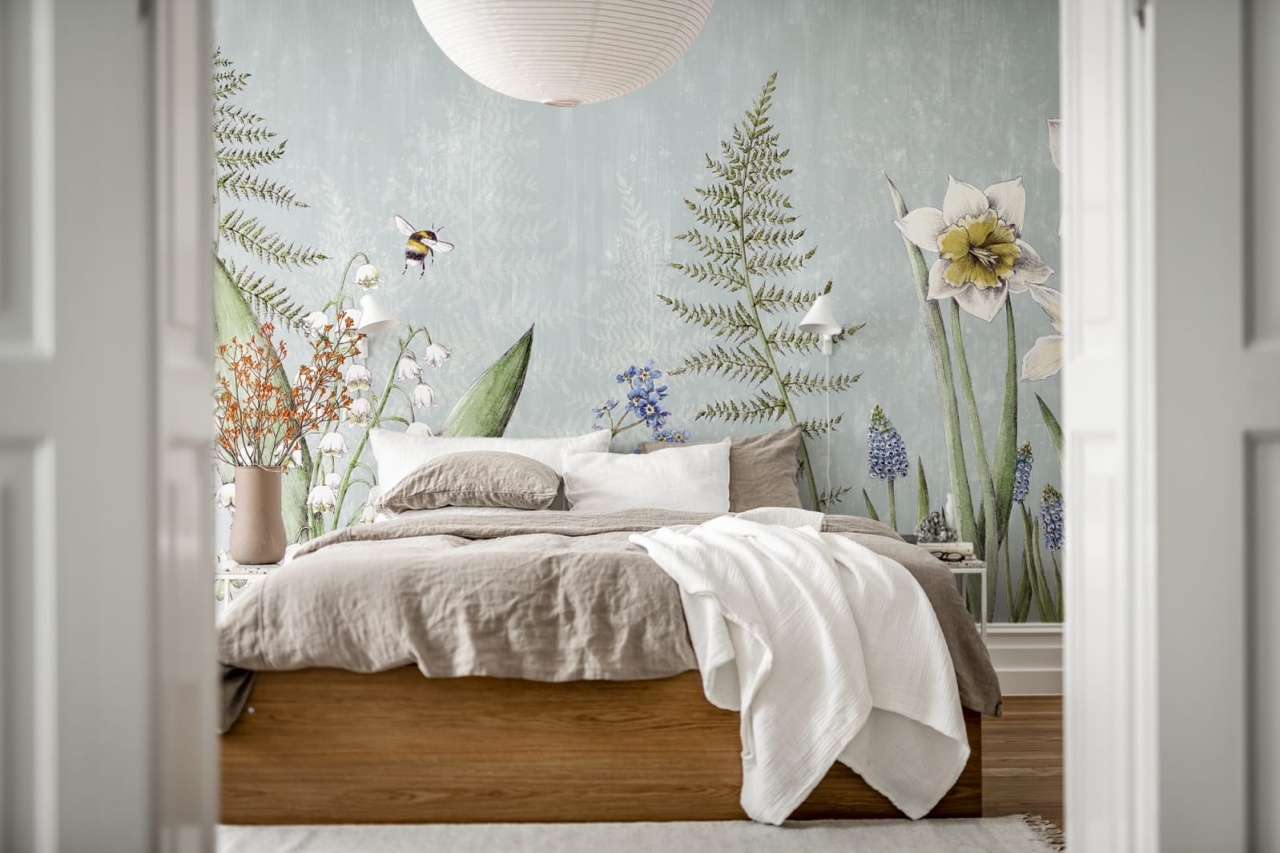 Fototapet, Bumblebee, Light blue, Rebel Walls