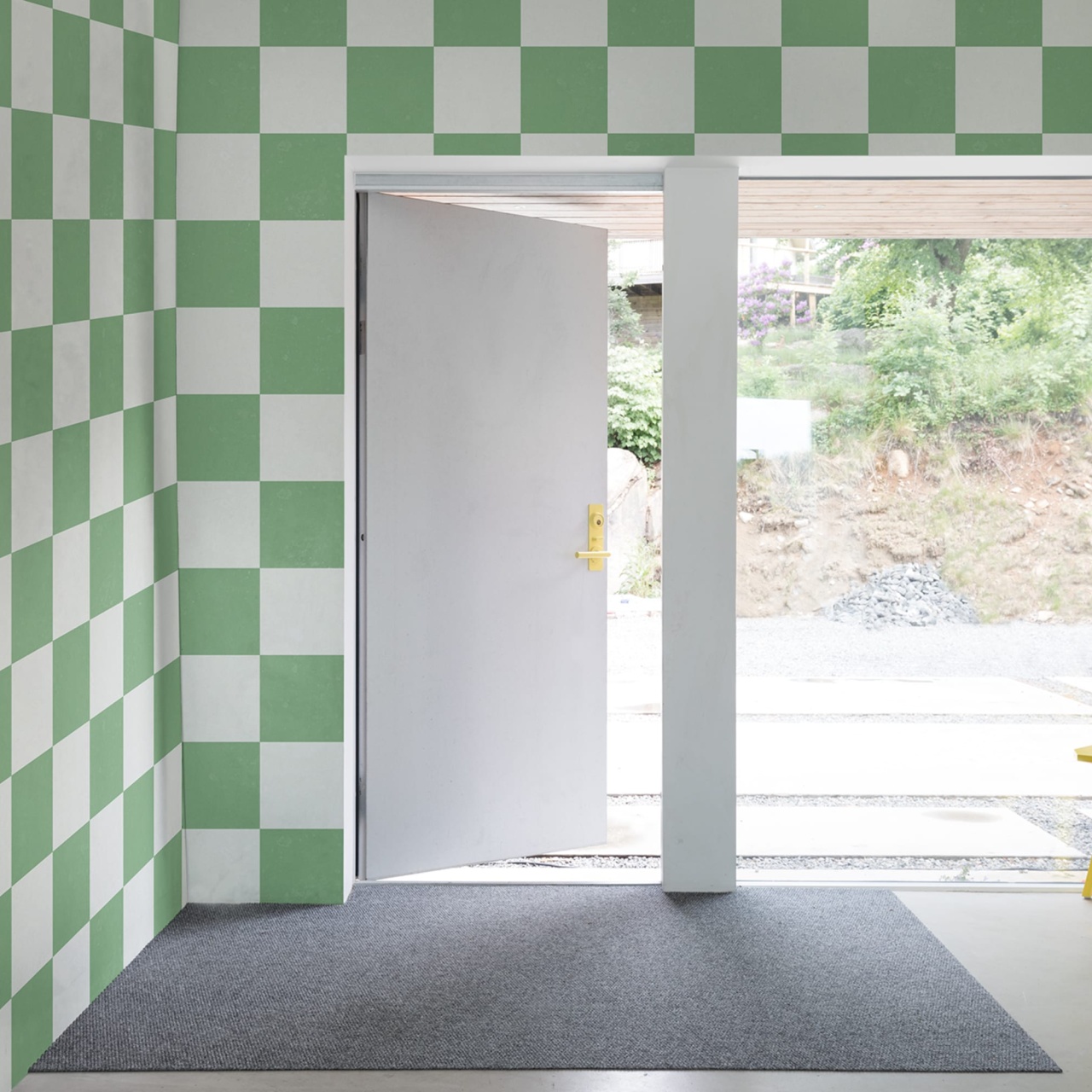 Fototapet, Chess, Green, Rebel Walls