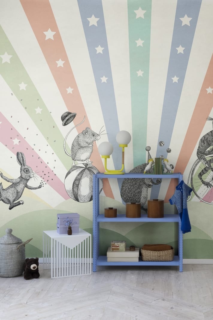 Fototapet, Circus, Rainbow, Rebel Walls - 5