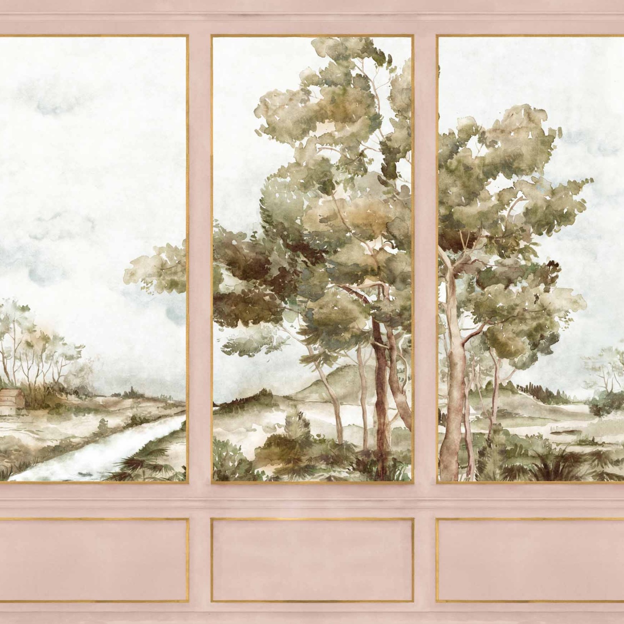 Fototapet Damaskus View, Peach, Coordonne - 2