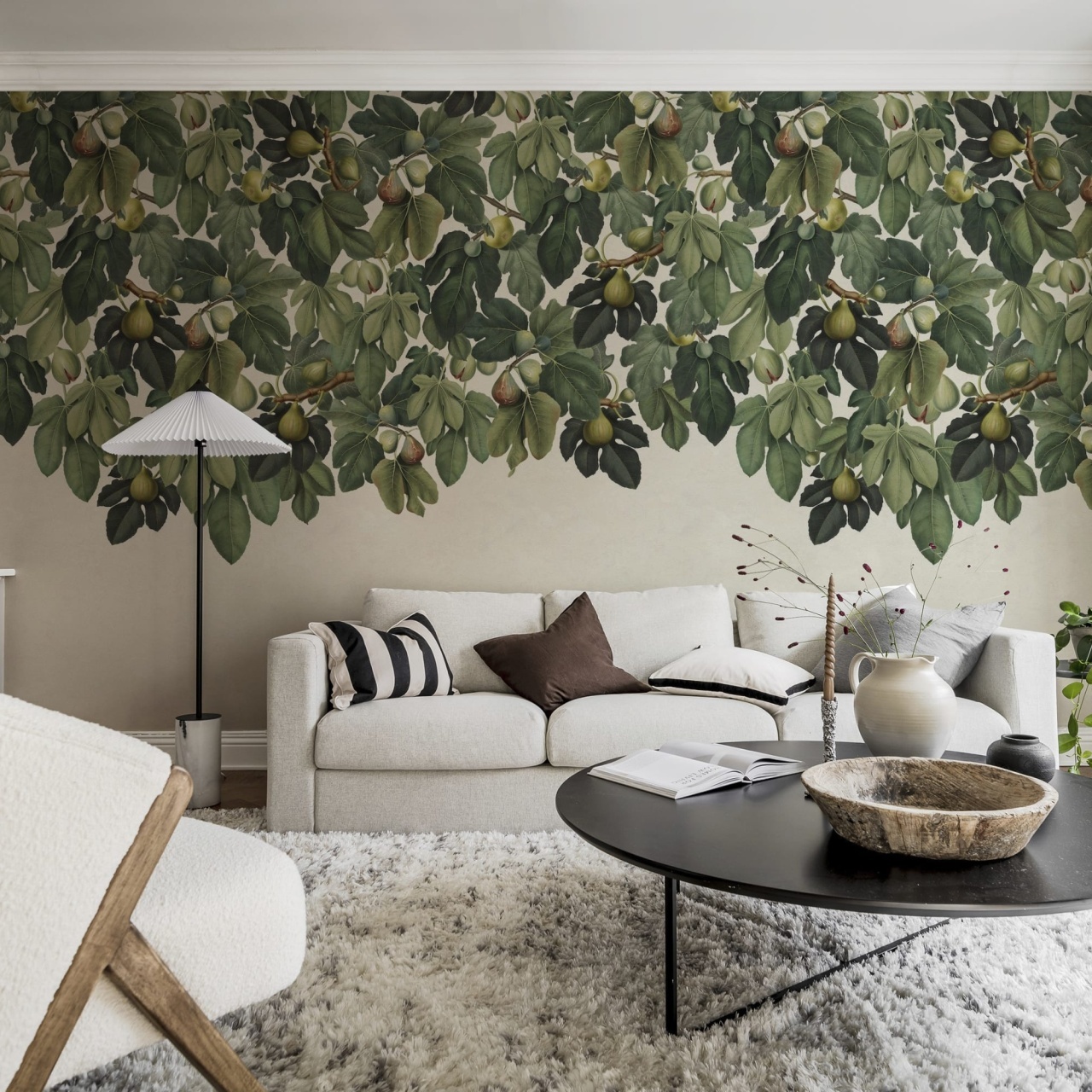 Fototapet, Dangling Figs, Green, Rebel Walls - 3