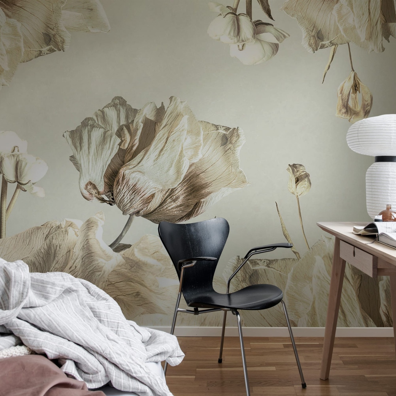 Fototapet, Dried Bouquet, Light, Rebel Walls - 3