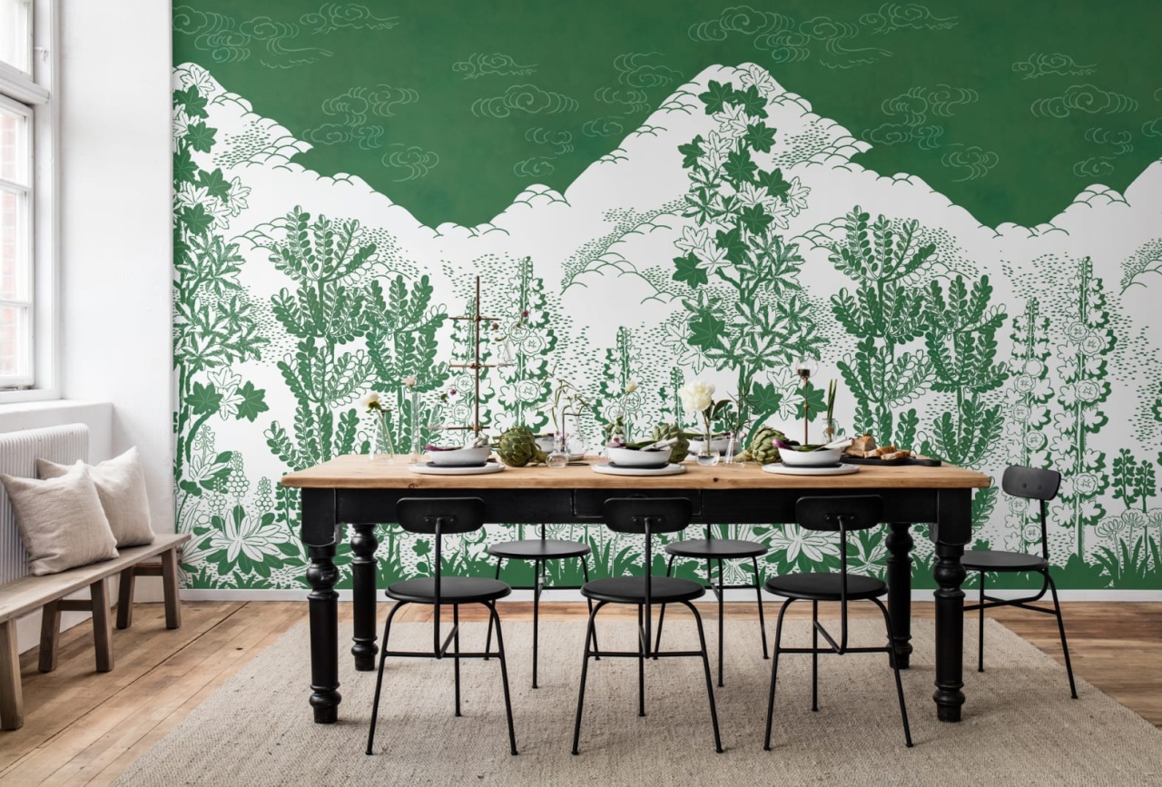 Fototapet, Eden, Green, Rebel Walls