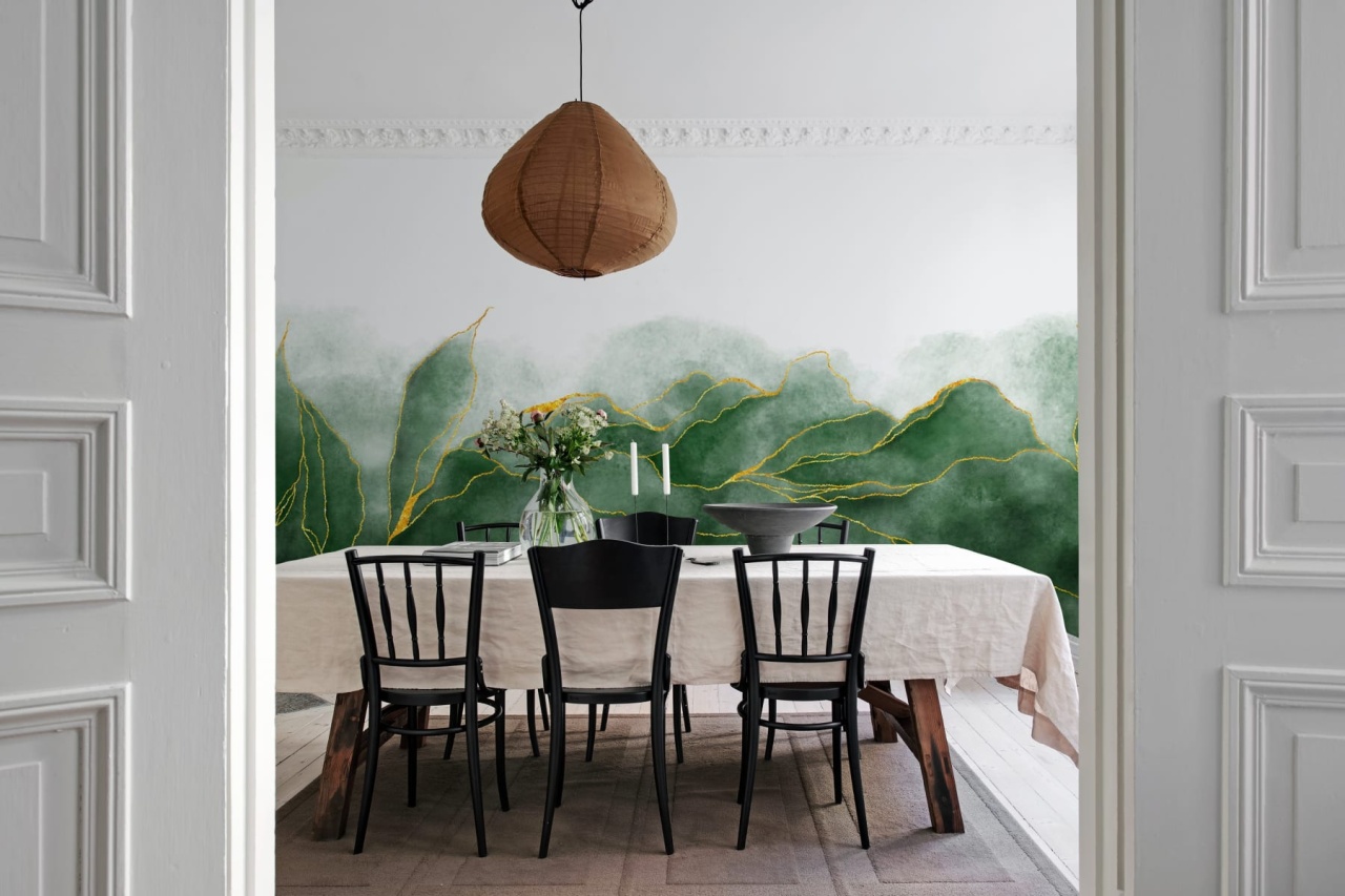 Fototapet, Emerald Leaves, Rebel Walls - 3