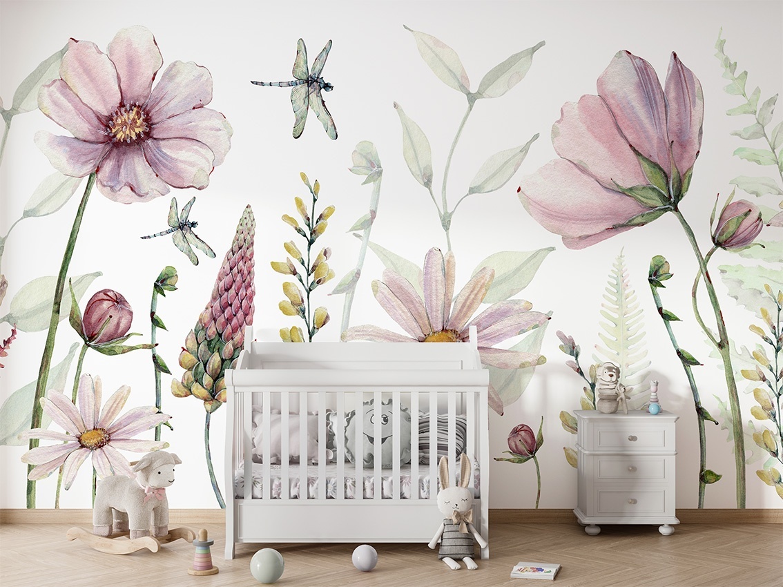 Fototapet Fabulous Flowers, Kikki Belle
