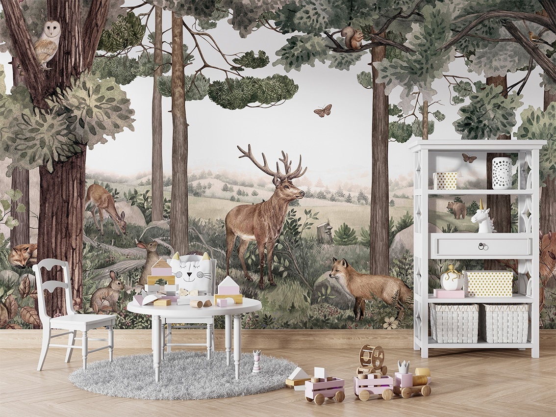 Fototapet Forest Jive, Kikki Belle - 4
