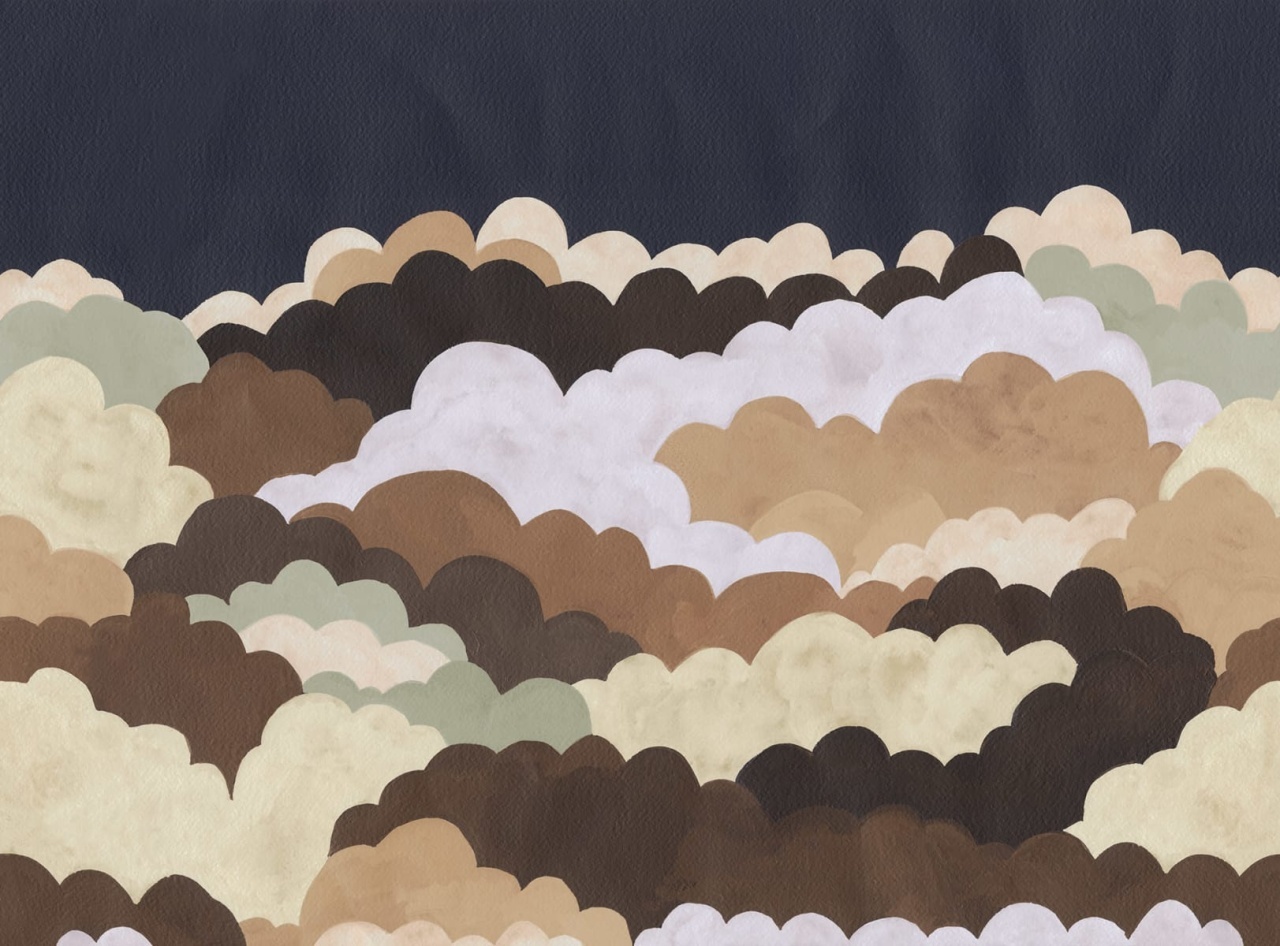 Fototapet, Fun Clouds, Night, Rebel Walls - 2