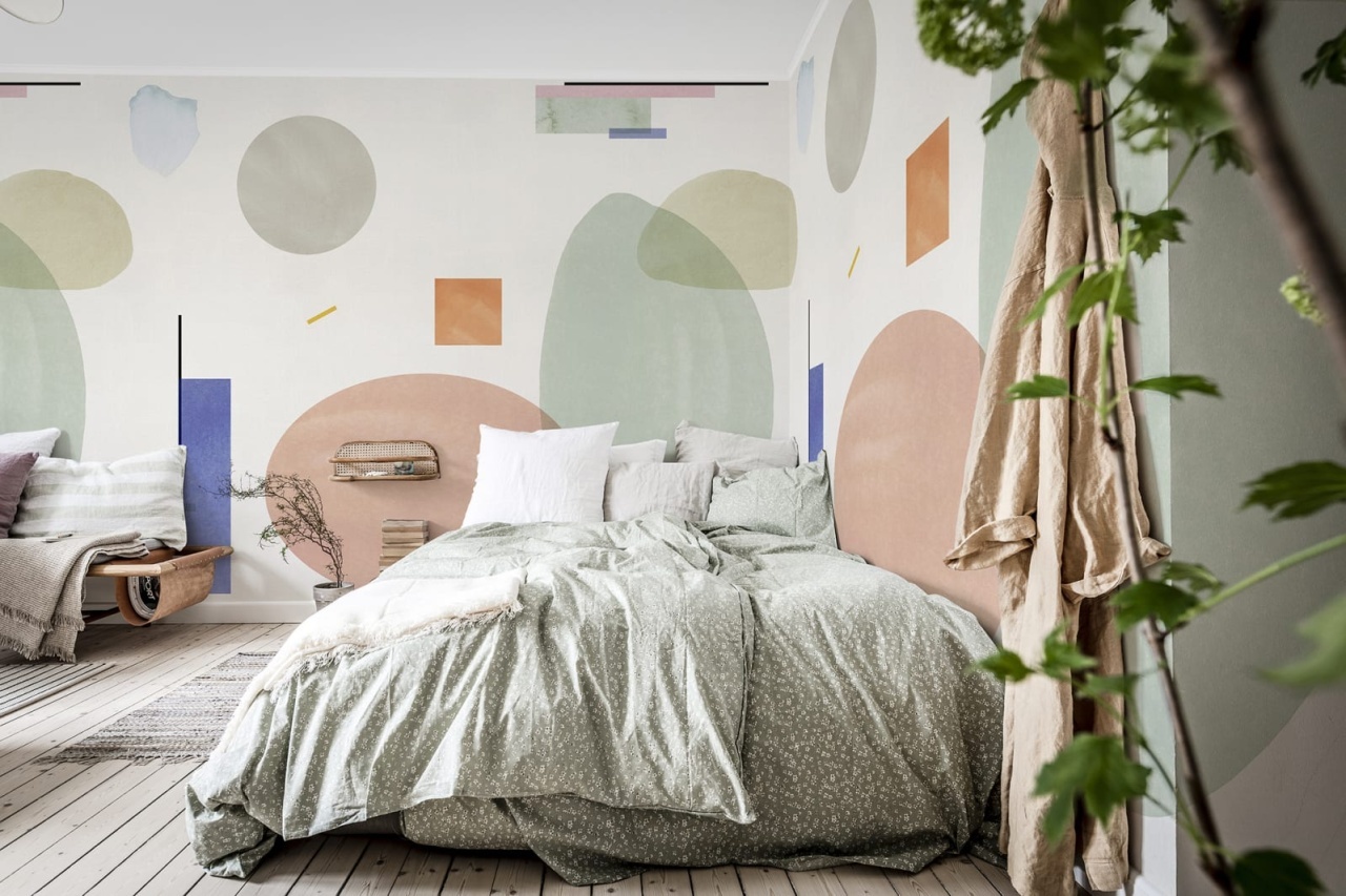 Fototapet, Geometry, Pastel, Rebel Walls - 4