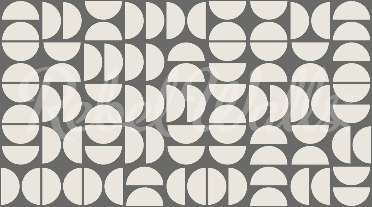 Fototapet, Geometry Shapes, Ash, Rebel Walls - 2