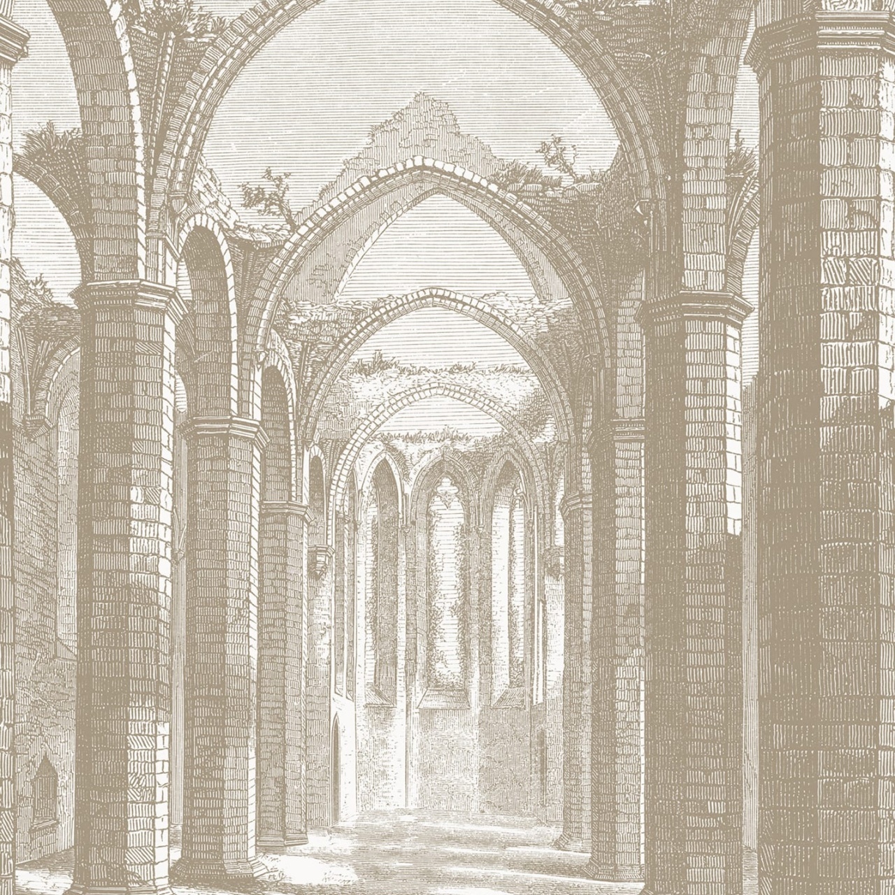 Fototapet, Gothic Arches, Sand, Rebel Walls - 2
