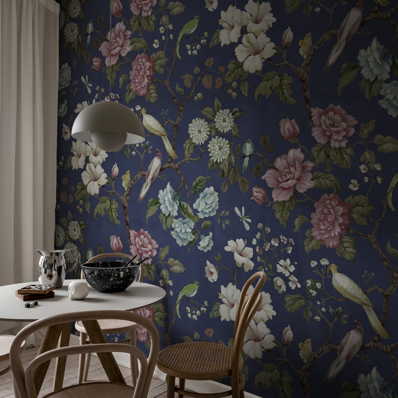 Fototapet, Grandiflora, Blue, Rebel Walls - 3