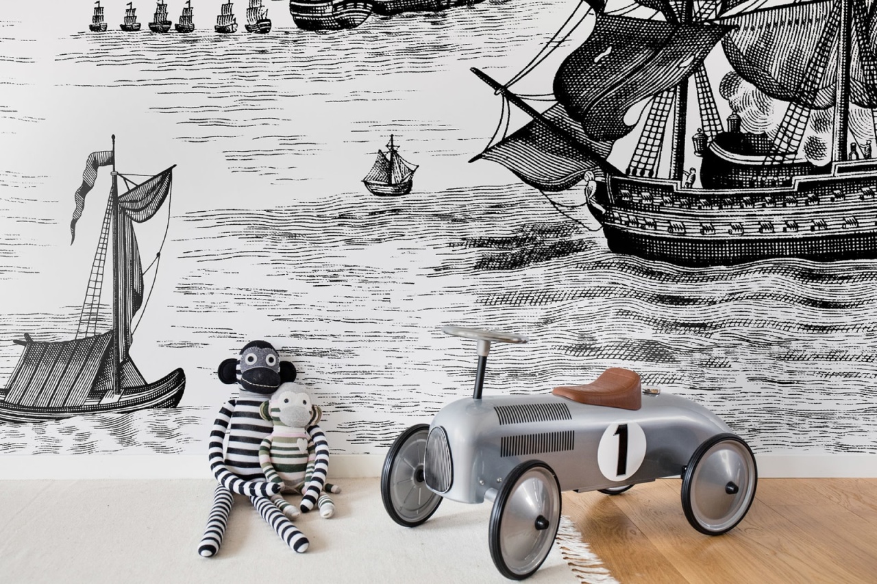 Fototapet, High Seas, Black, Rebel Walls - 4