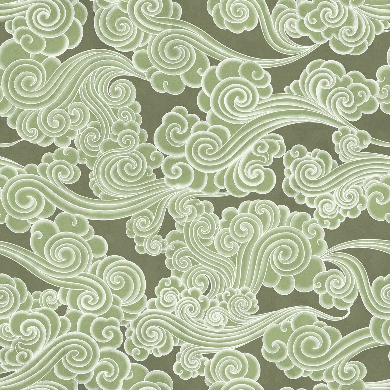 Fototapet, Kumo, Green, Rebel Walls - 2