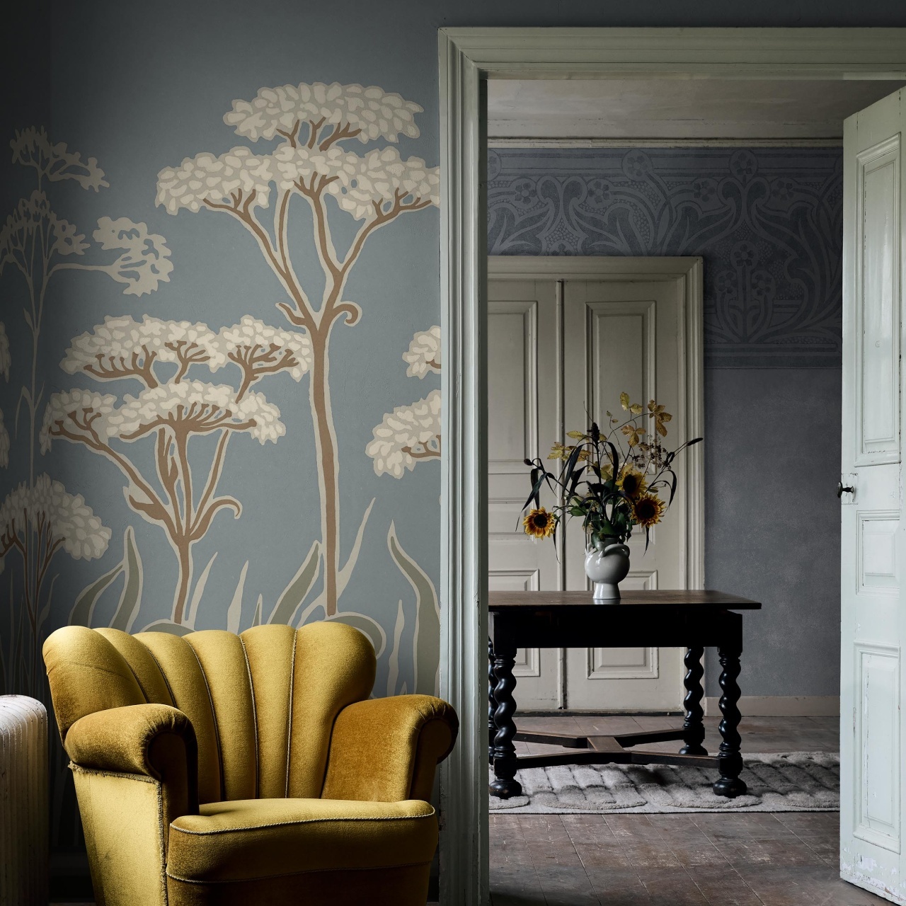 Fototapet lavabil, Achillée Art Nouveau 9691W — imaginea 3