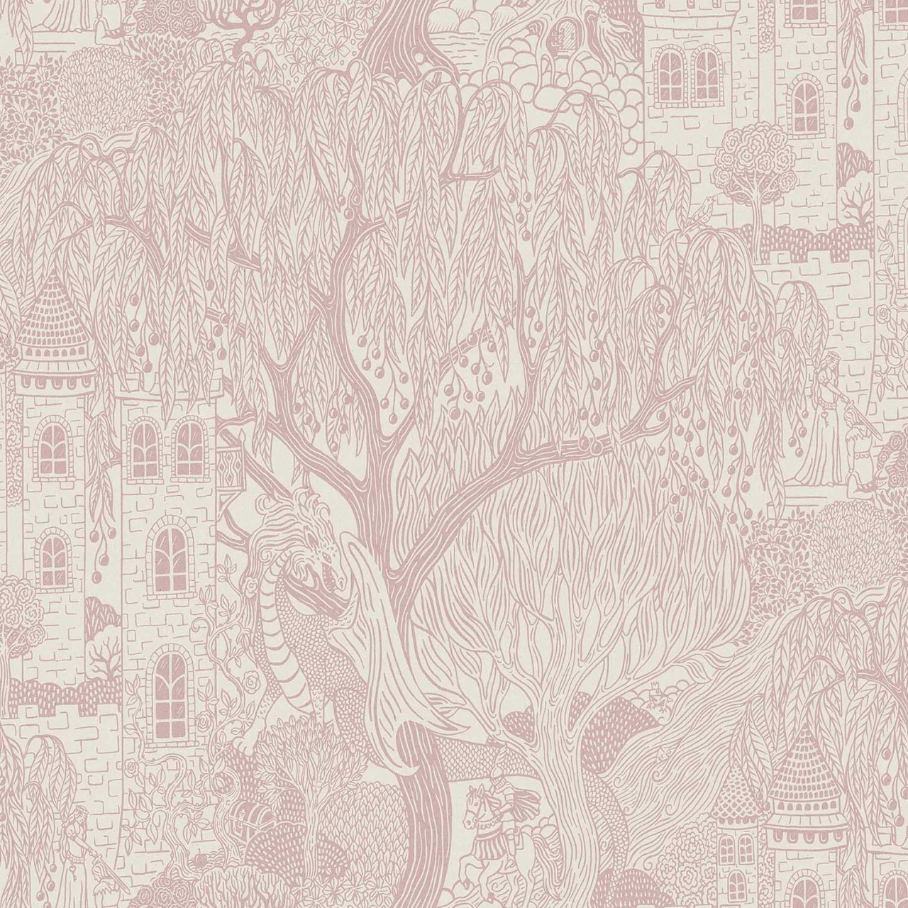 Fototapet lavabil, Kingdom of the Willow Grand 9758W — imaginea 2