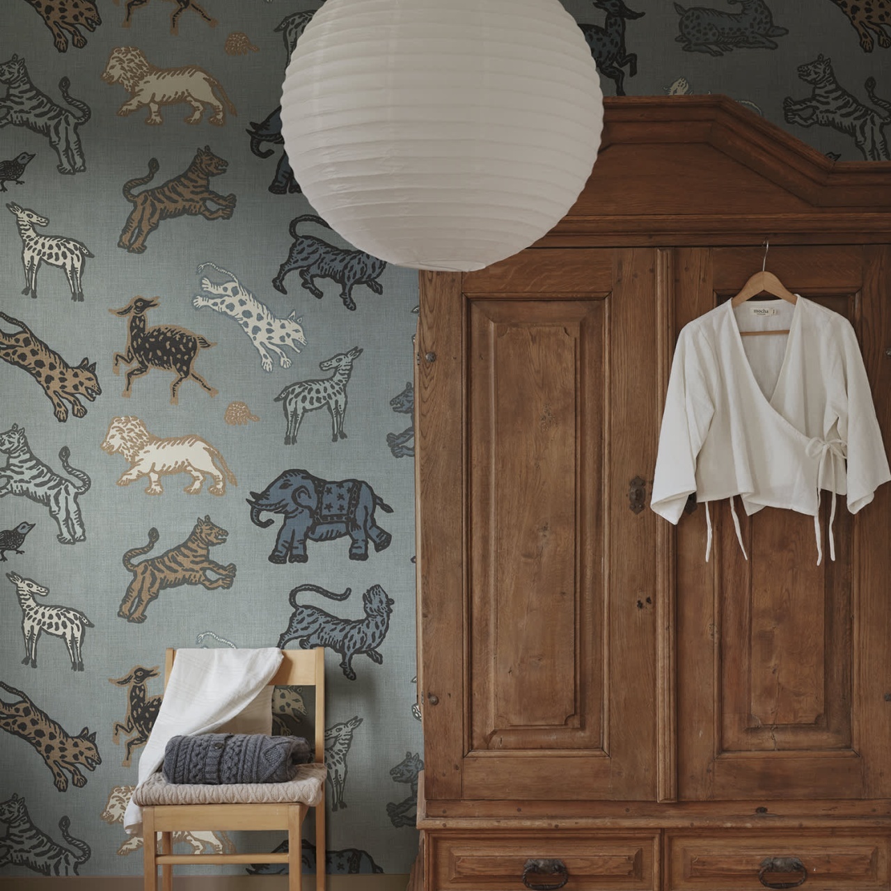 Fototapet lavabil, Leonard, Misty Blue, Sandberg - 4