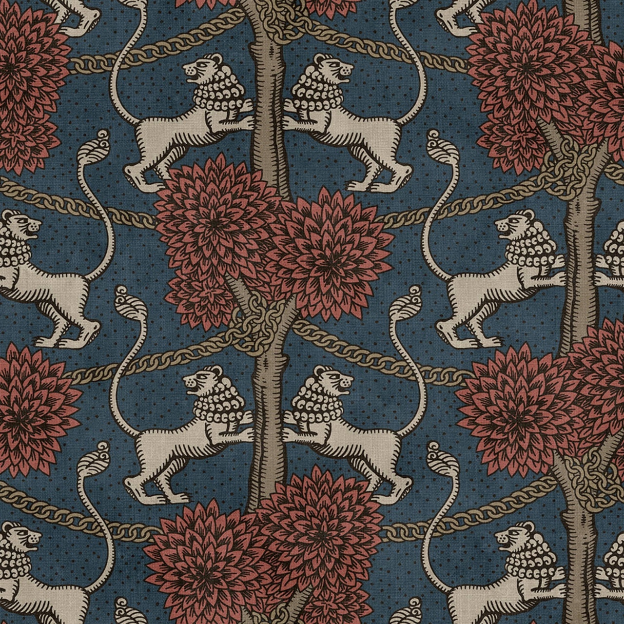 Fototapet lavabil, Leopold, Blue, Sandberg - 2
