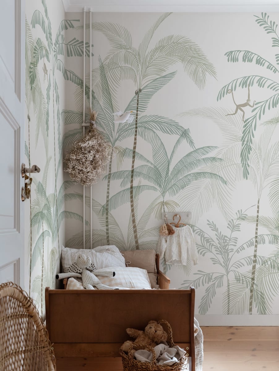 Fototapet lavabil, Louie, Light Green, Sandberg - 3
