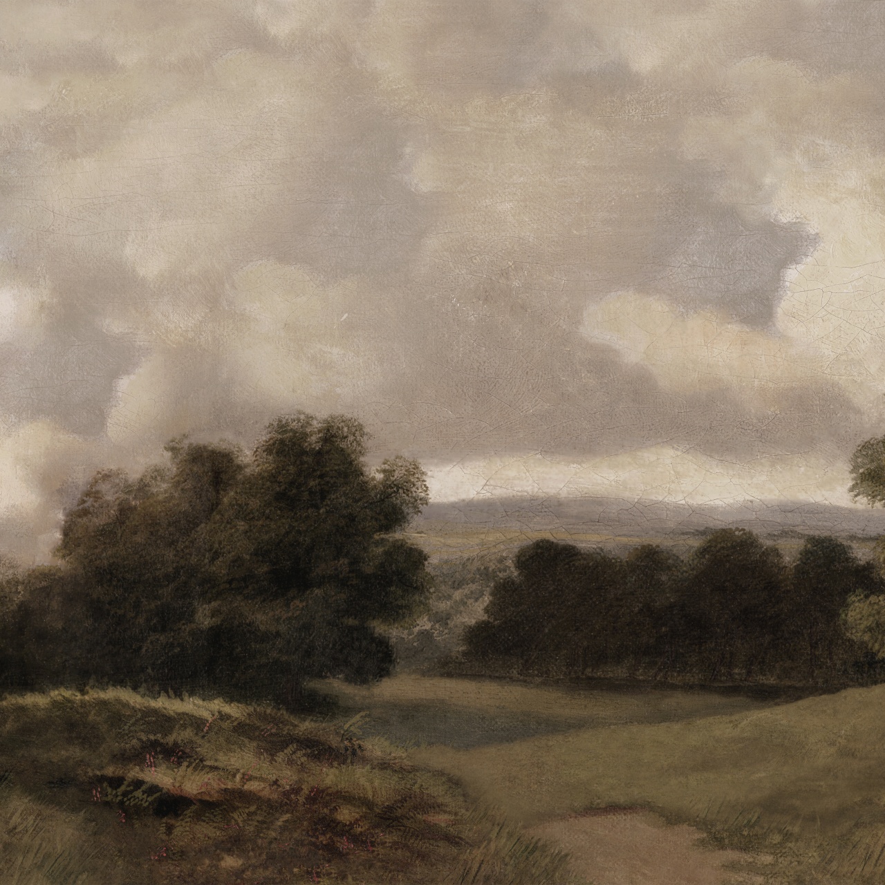 Fototapet lavabil, Oilpainting Landscape 9483W — imaginea 4