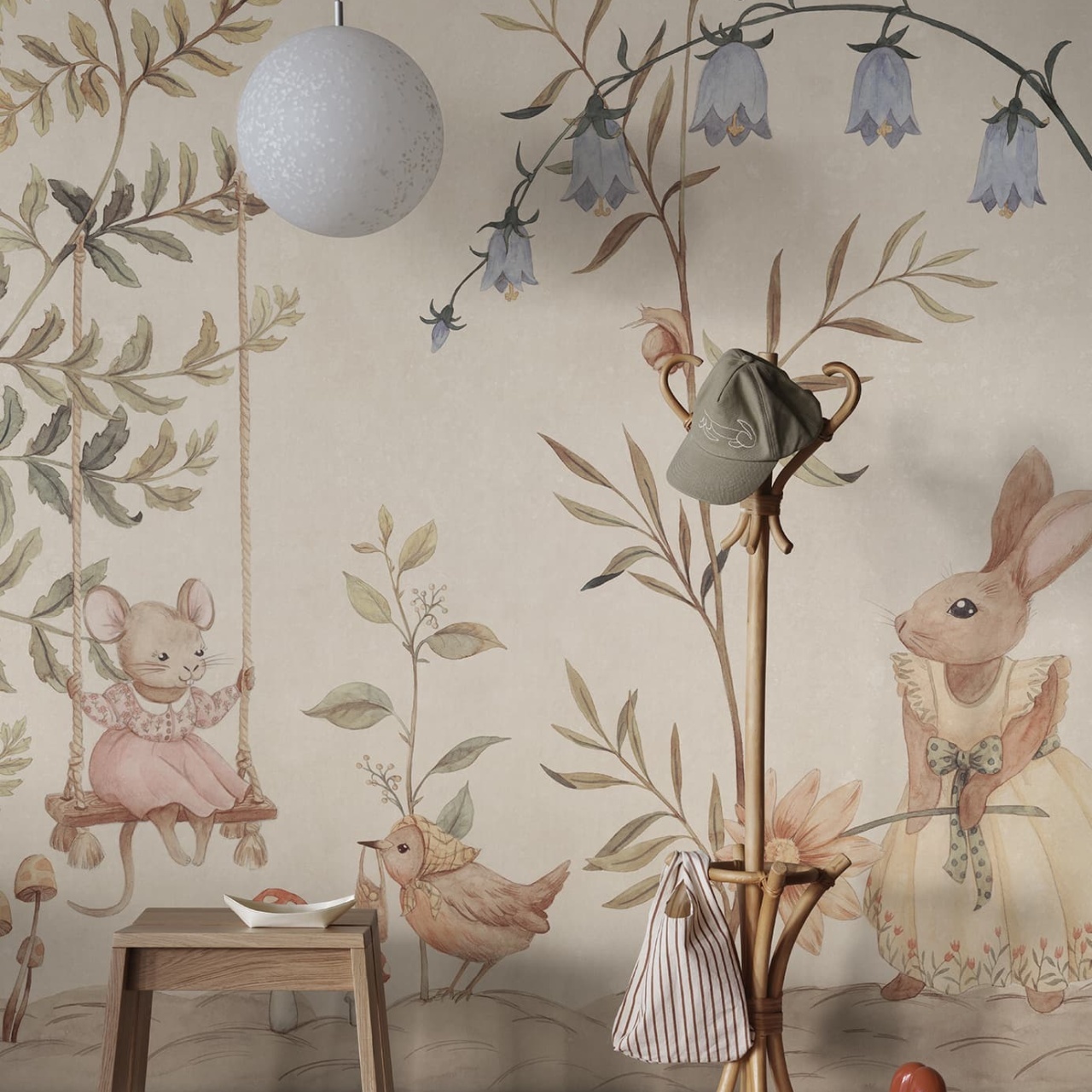 Fototapet lavabil, Vilhelmina, Beige, Sandberg - 3