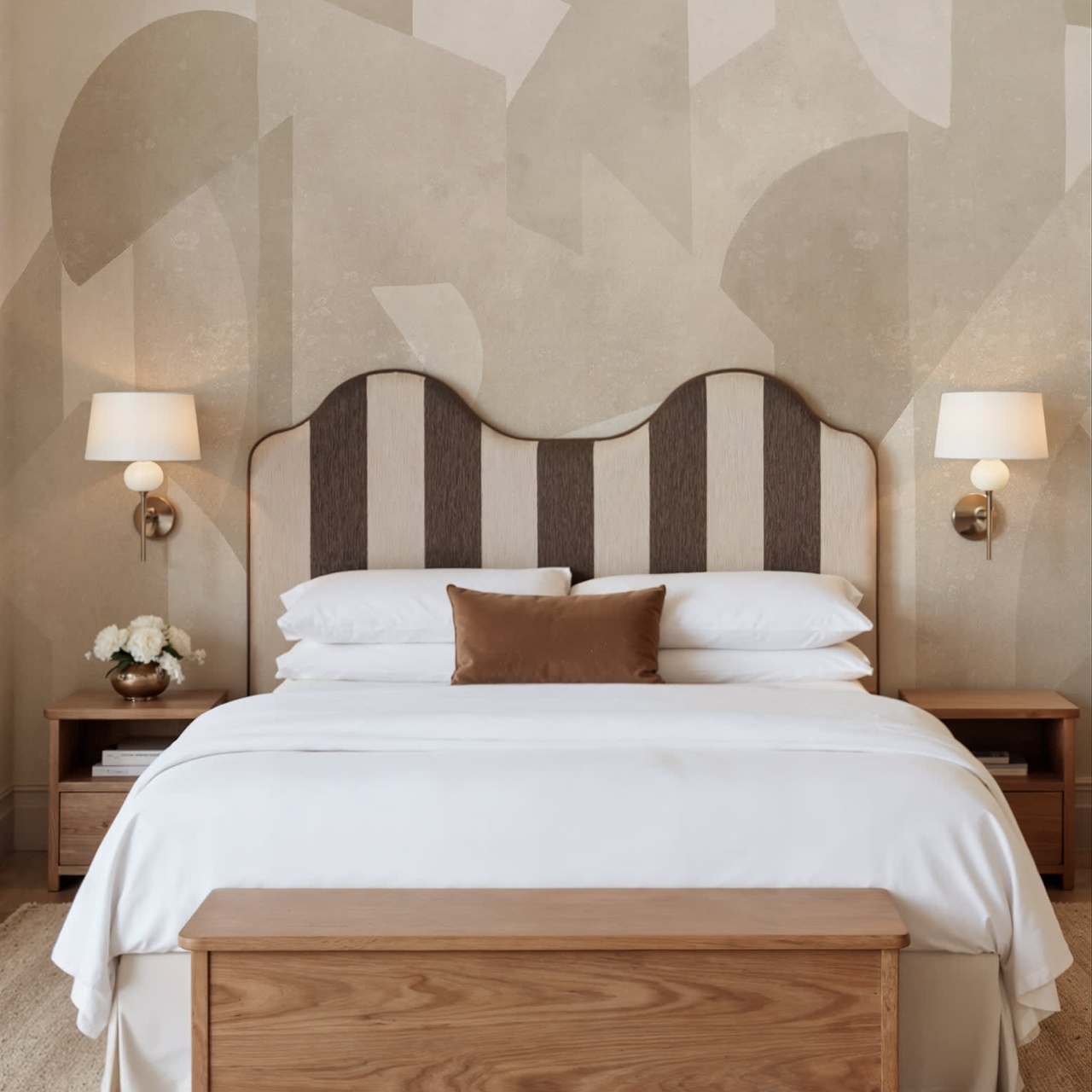 Fototapet, Modern Forms, Beige, Rebel Walls