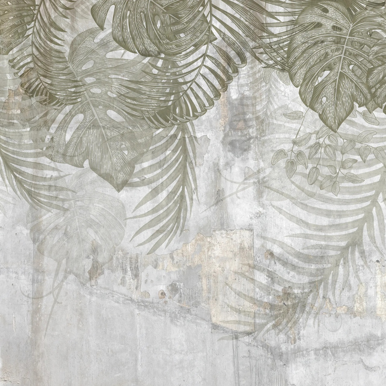 Fototapet, Monstera Wall, Green, Rebel Walls - 2