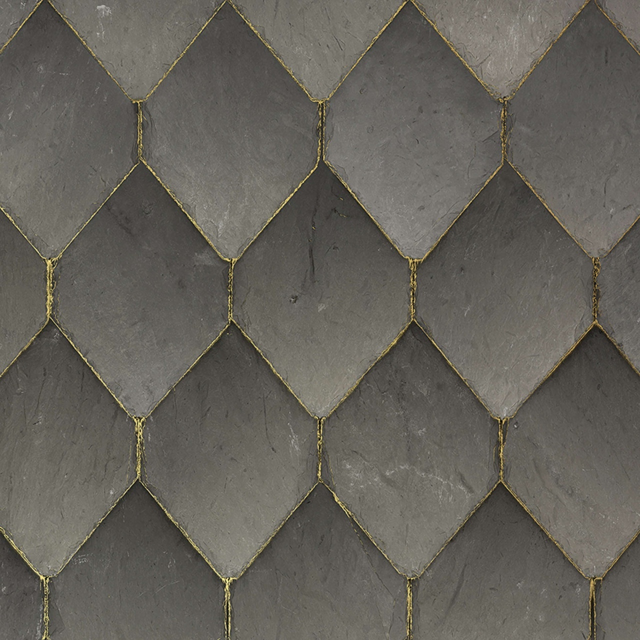 Fototapet, Osaka Tiles, Grey, Rebel Walls - 2