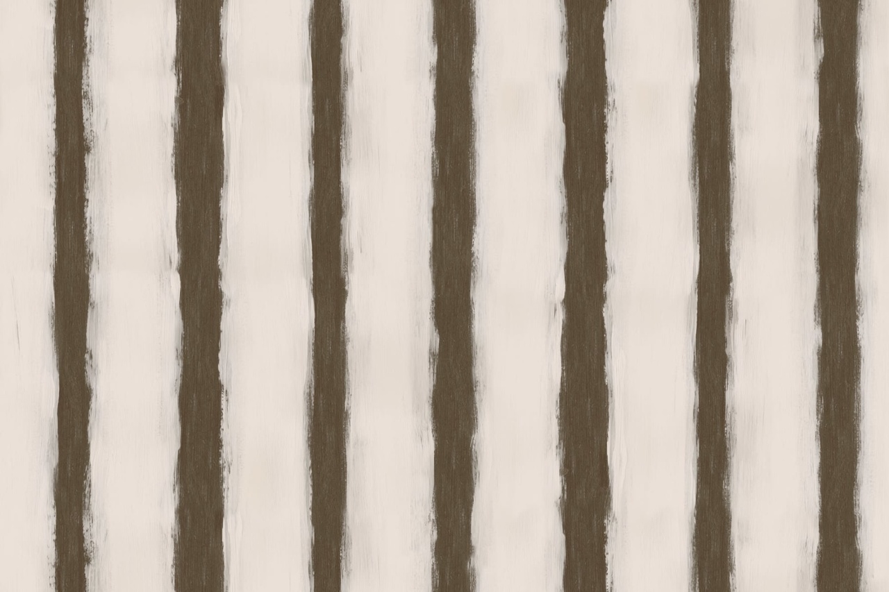 Fototapet, Painted Stripes, Brown, Rebel Walls - 2