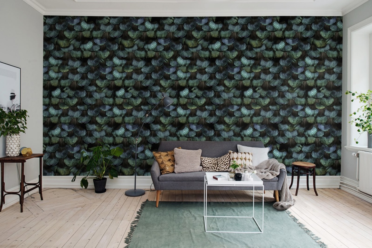 Fototapet, Peacock Plumage, Rebel Walls — imaginea 5