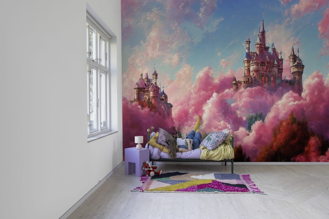 Fototapet, Pink Castle, Rebel Walls - 3