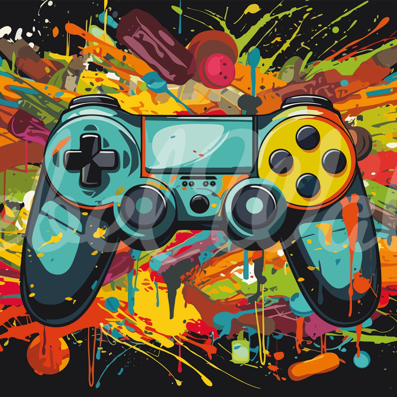 Fototapet, Player Two, Night, Rebel Walls - 2