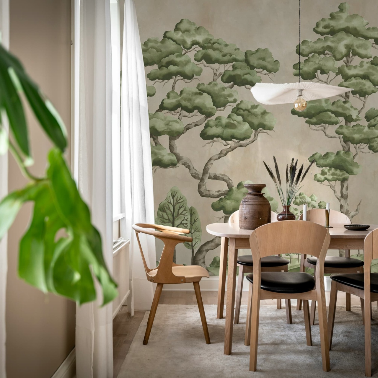 Fototapet, Poetic Trees, Pink, Rebel Walls - 3