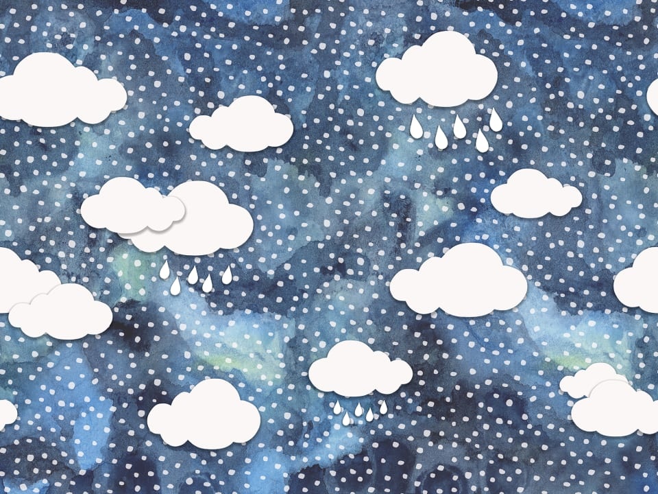 Fototapet, Rainy Clouds Sky, Rebel Walls - 2
