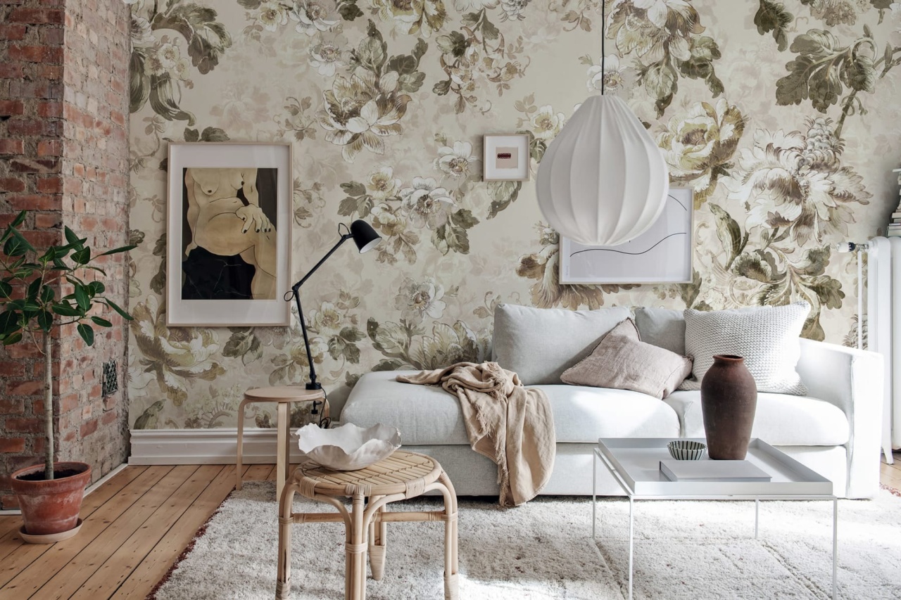 Fototapet, Roses, Beige, Rebel Walls