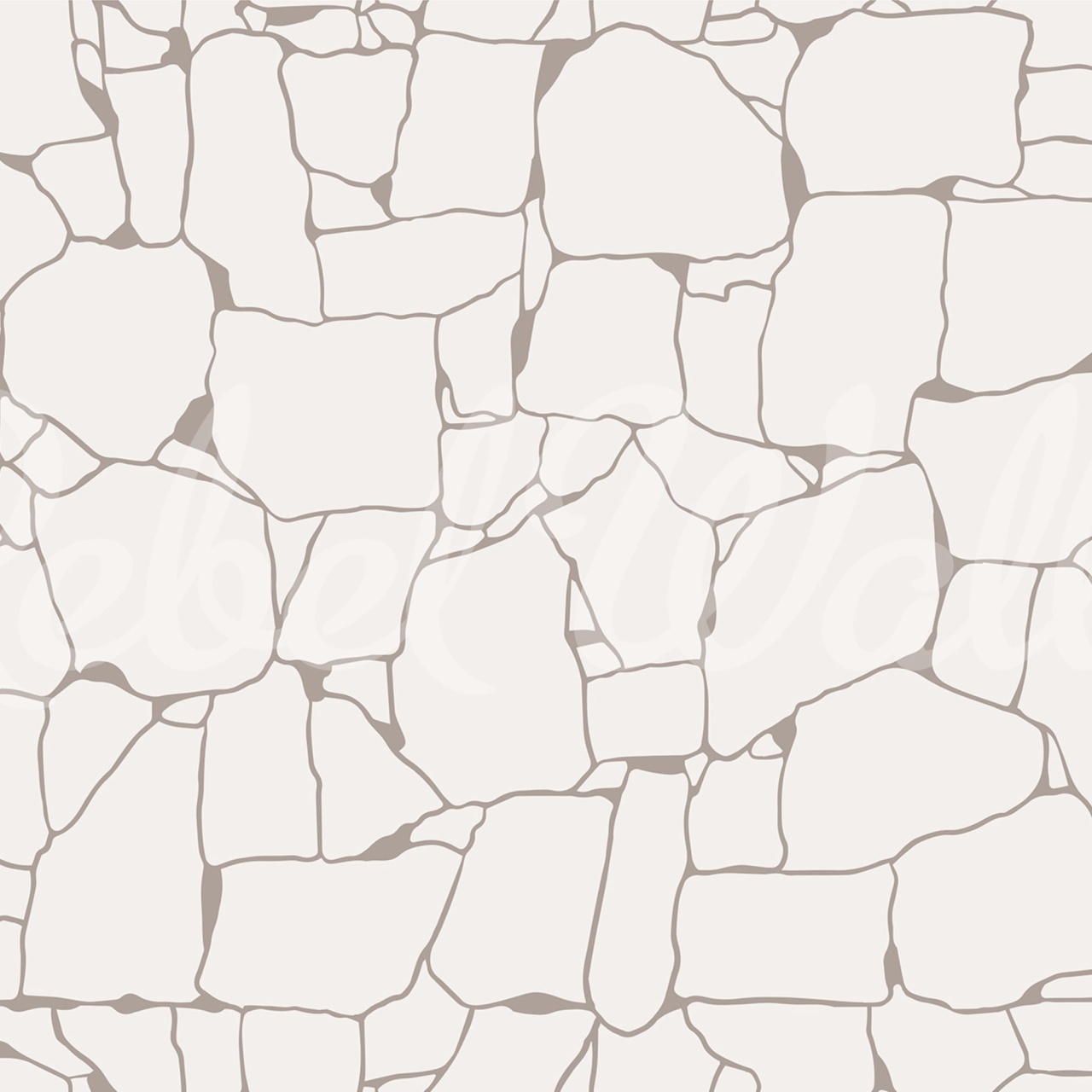 Fototapet, Rustic Grid, Warm White, Rebel Walls - 2