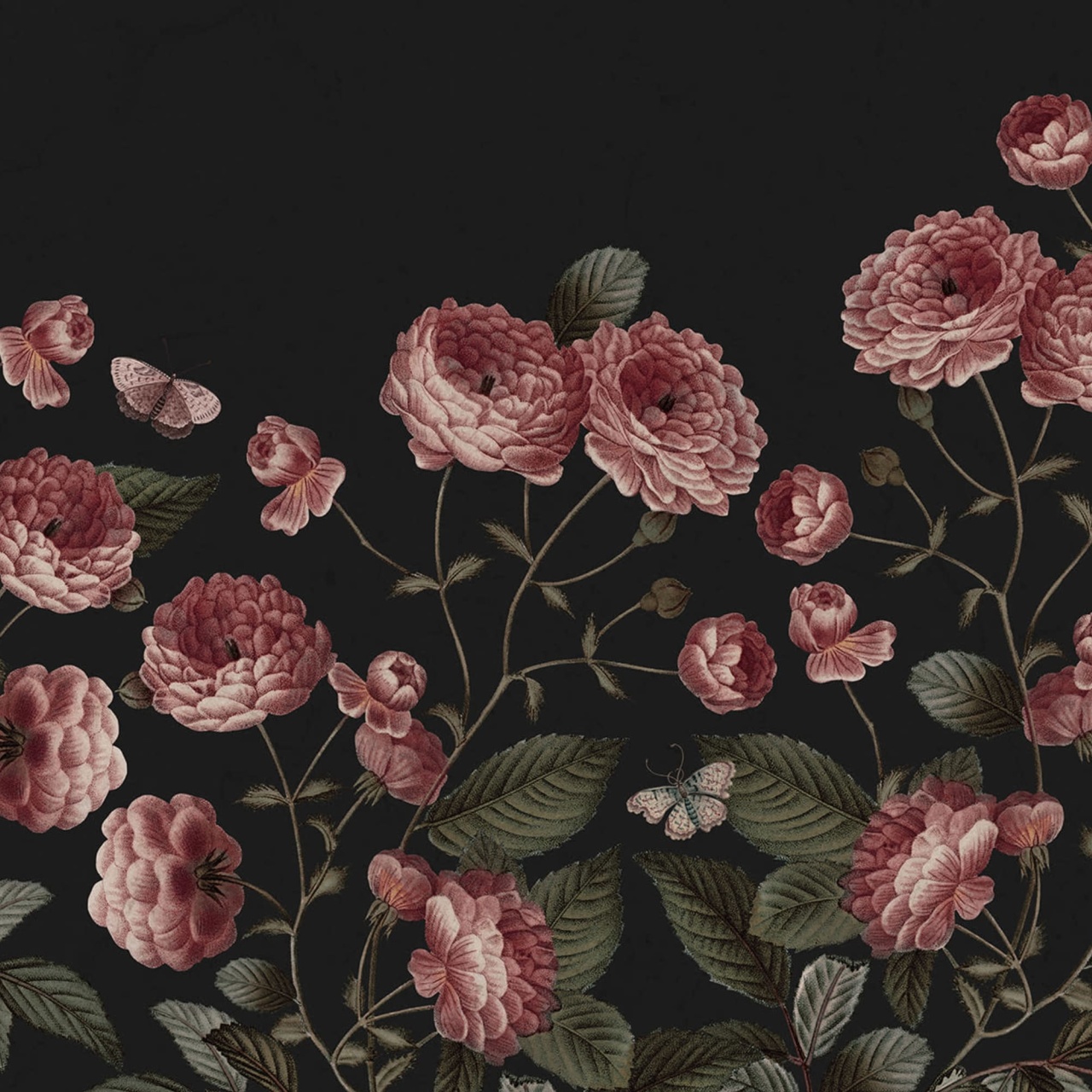 Fototapet, Sweet Buttercups, Midnight, Rebel Walls - 2