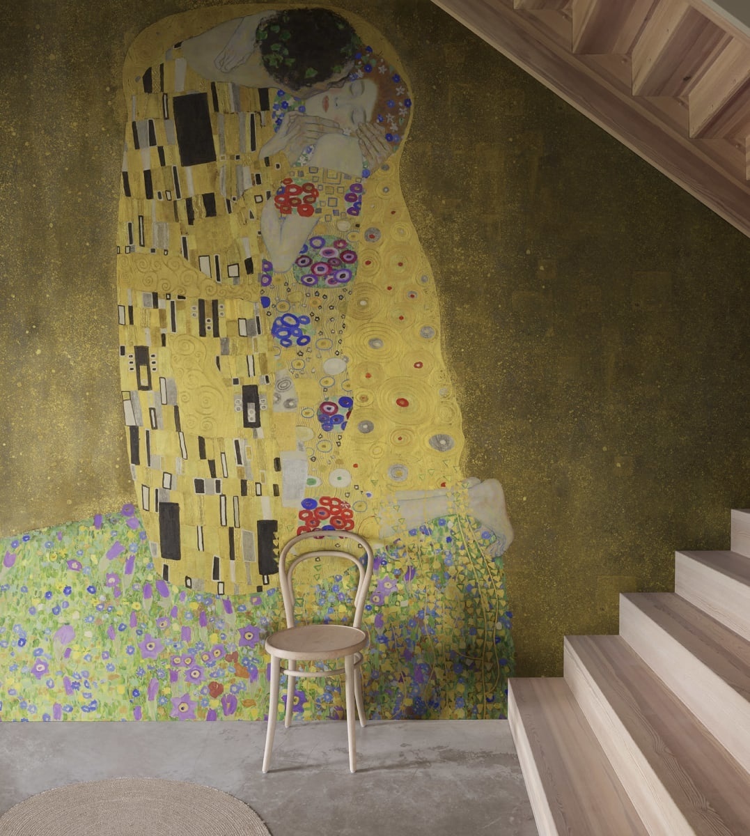 Fototapet, The Kiss Repeatable, Rebel Walls - 3