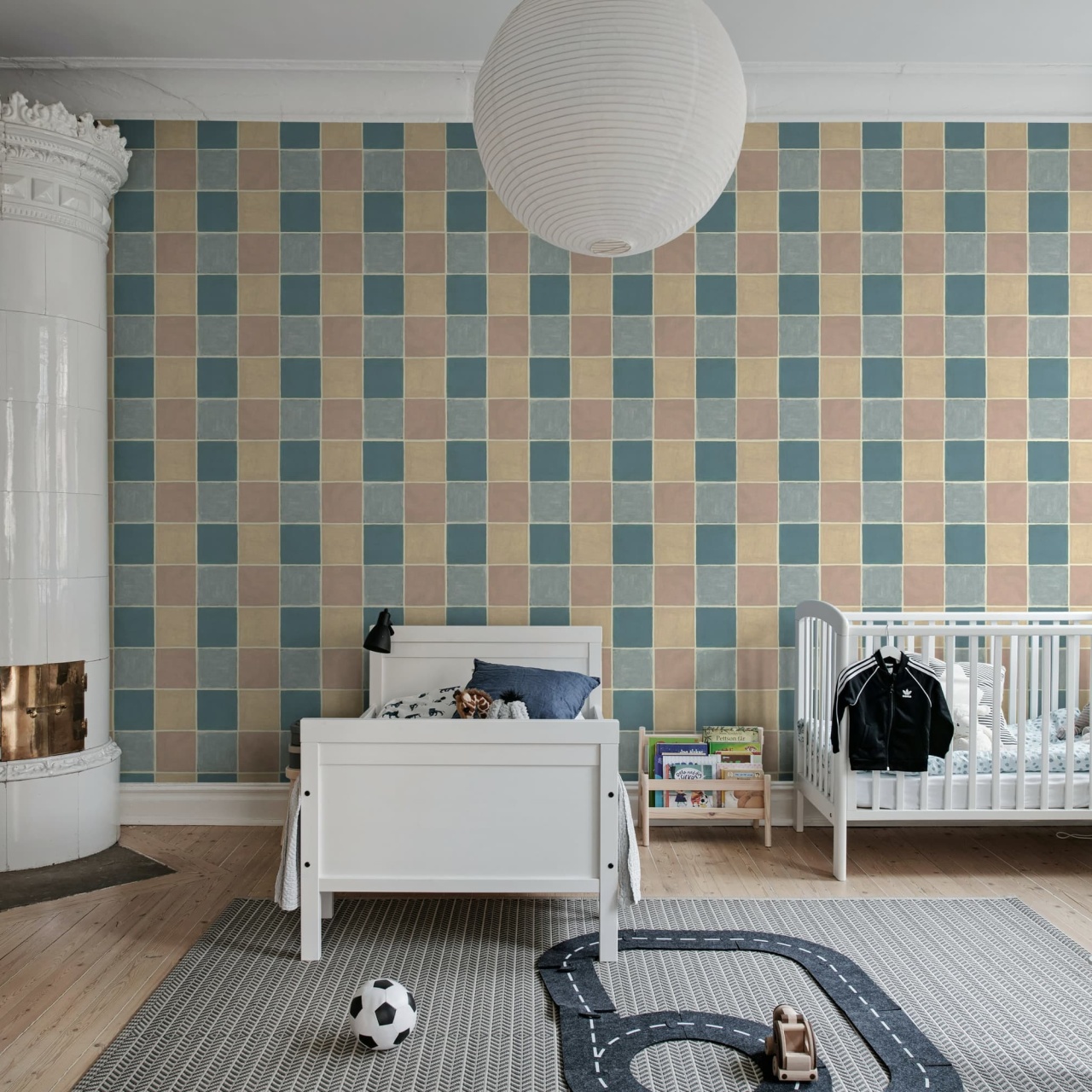 Fototapet, Tile, Pastel, Rebel Walls - 3