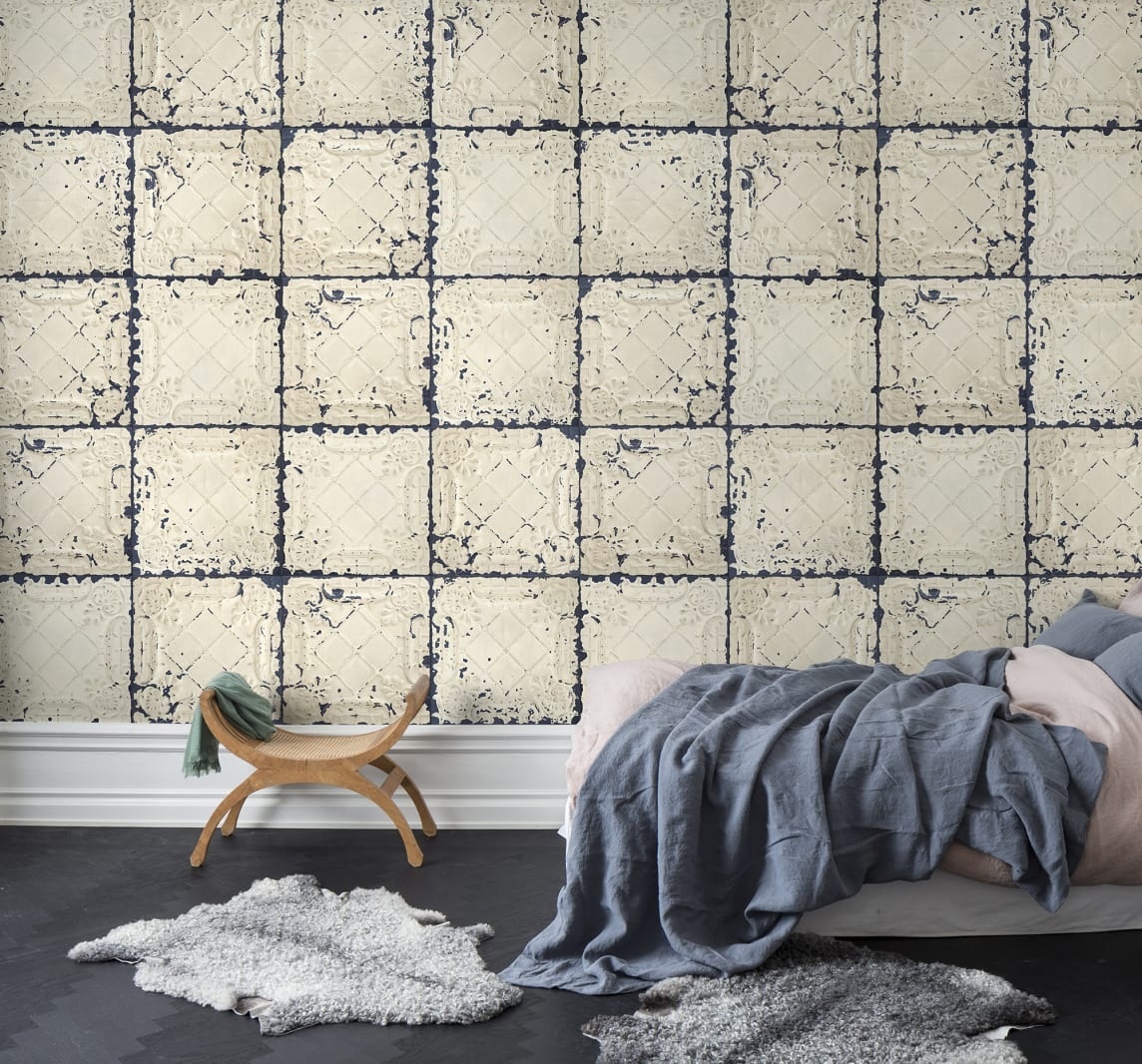 Fototapet, Tin Plates, Nebraska, Rebel Walls - 3