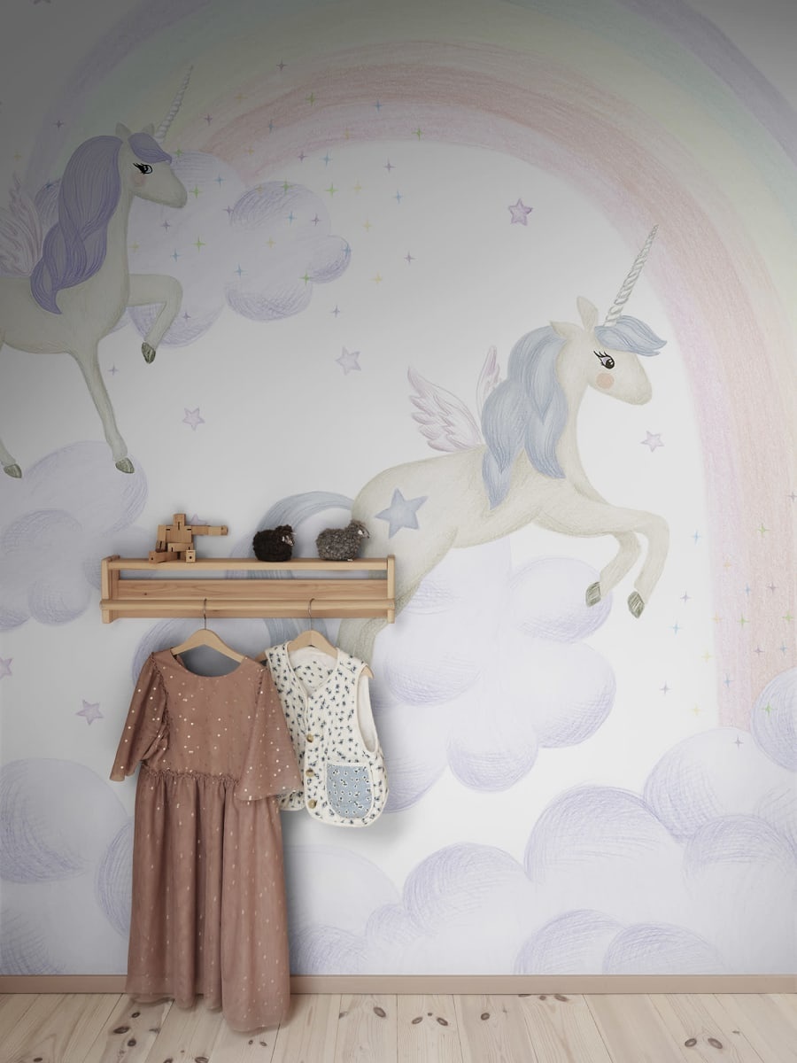 Fototapet, Unicorn Sky, Lilac, Rebel Walls - 3